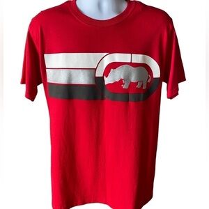 NWT ECKO UNLTD. Rhino Logo Red Skate Tee Shirt Men M Medium